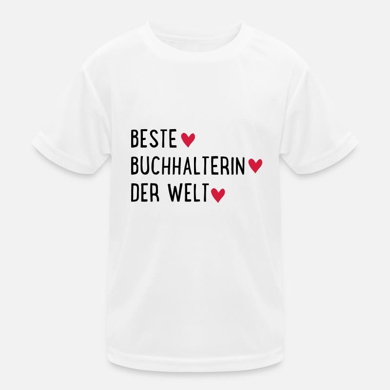 Buchhalterin Kinder Funktions-T-Shirt