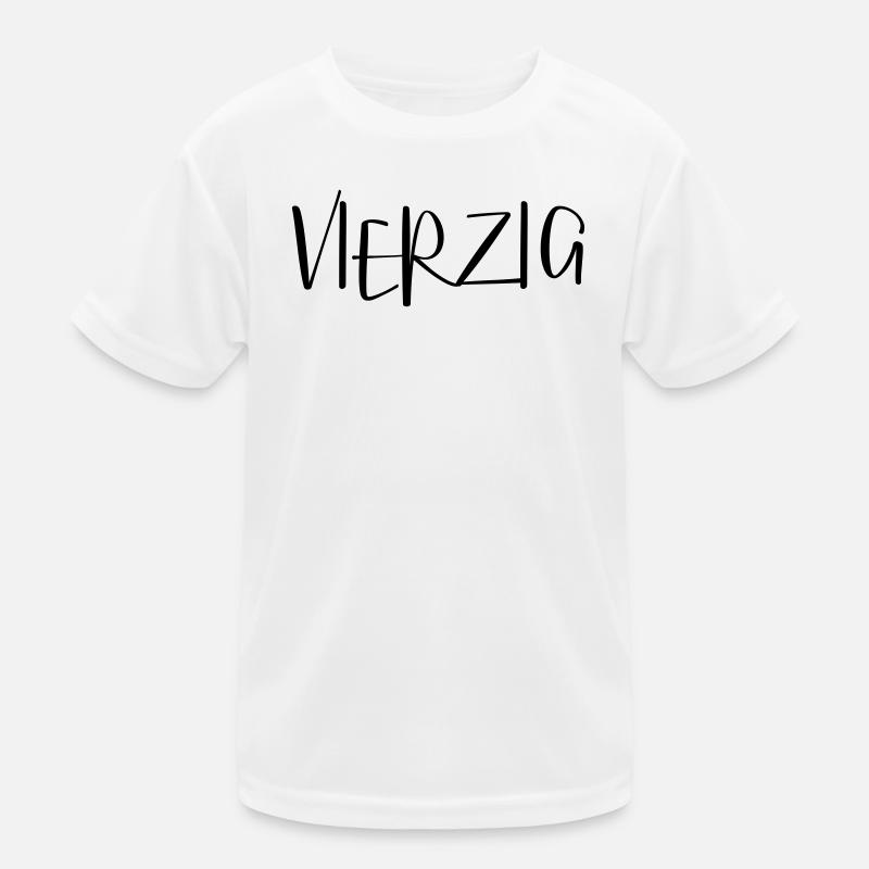 40 vierzig Geburtstag Geschenk Kinder Funktions-T-Shirt