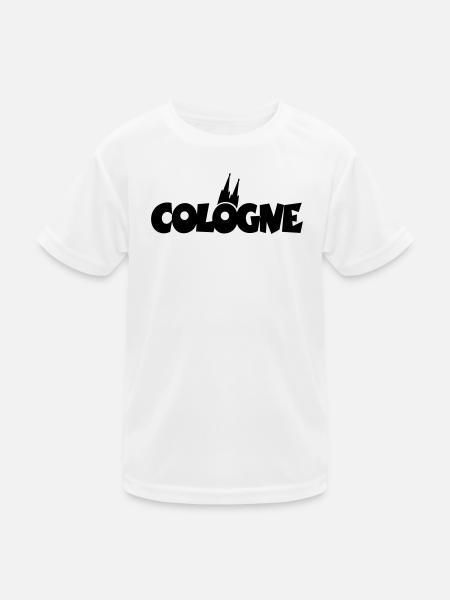 Cologne Cologne Cathedral Cologne - Kids Functional T-Shirt - white - Front