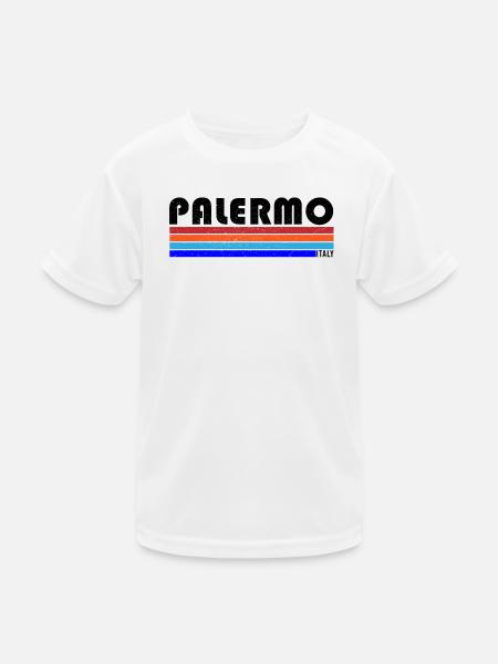 Palermo - Kids Functional T-Shirt - white