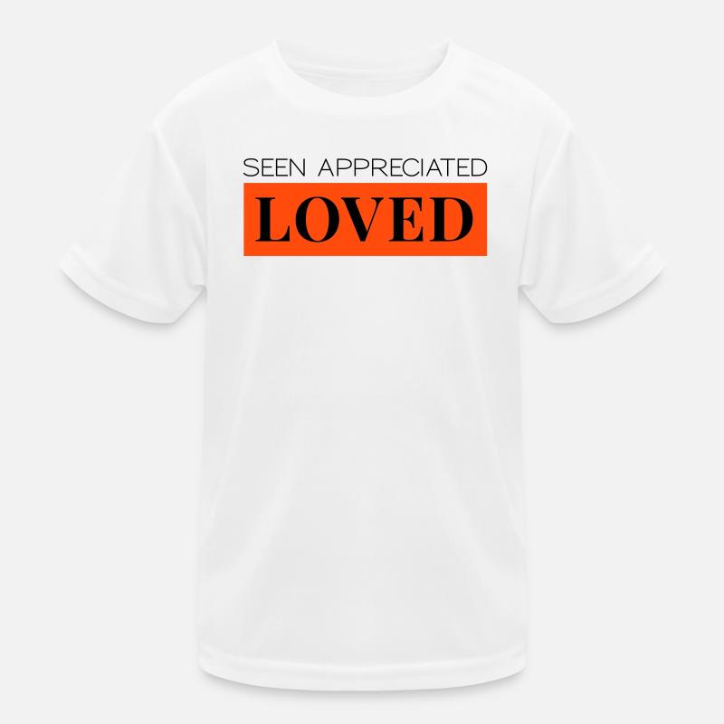 Lakes Appreciated Loved Two-Tone Kids Functional T-Shirt