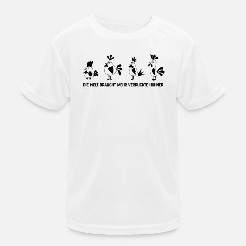 Dicton de poulets T-shirt sport Enfant