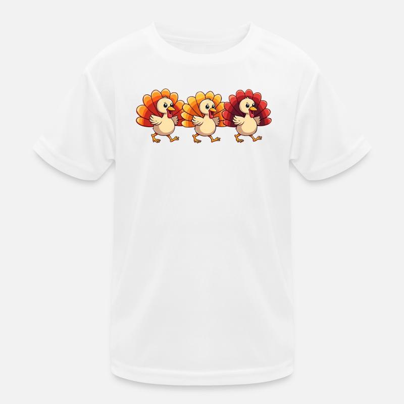 Bébé dinde de Thanksgiving T-shirt sport Enfant