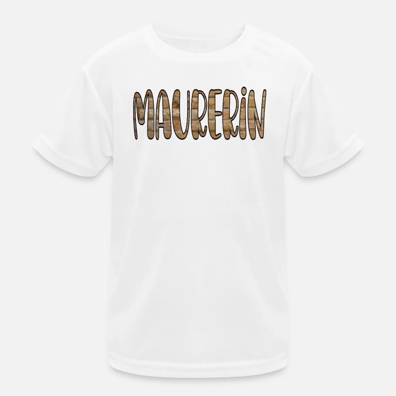 Industrie de la construction de maisons de maçon T-shirt sport Enfant