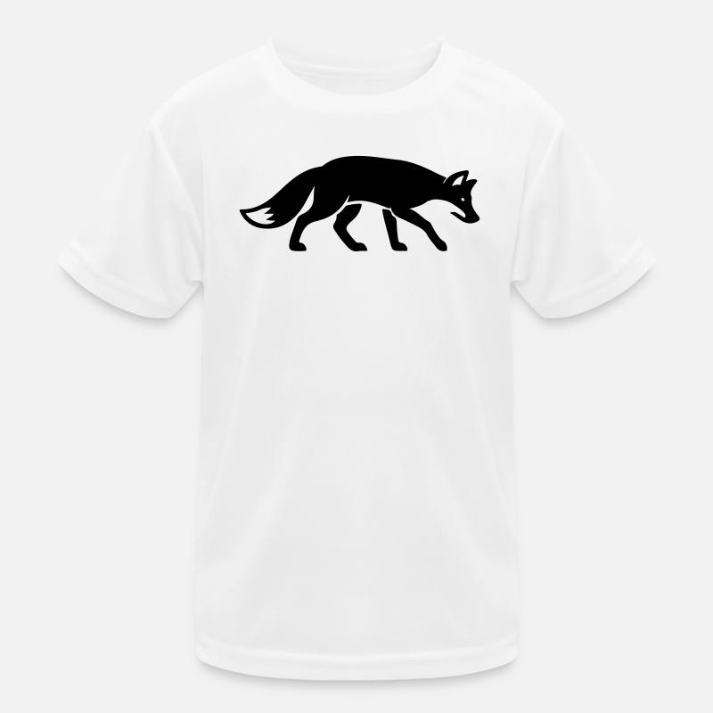 Fuchs Tier Kinder Funktions-T-Shirt