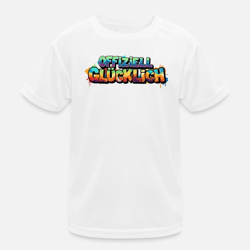Offiziell Glücklich Version 2 Kinder Funktions-T-Shirt