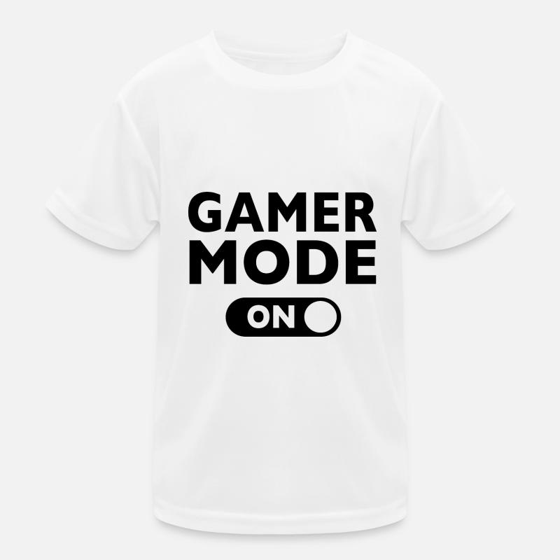 MODE GAMER ACTIVÉ ! Cadeau T-shirt sport Enfant