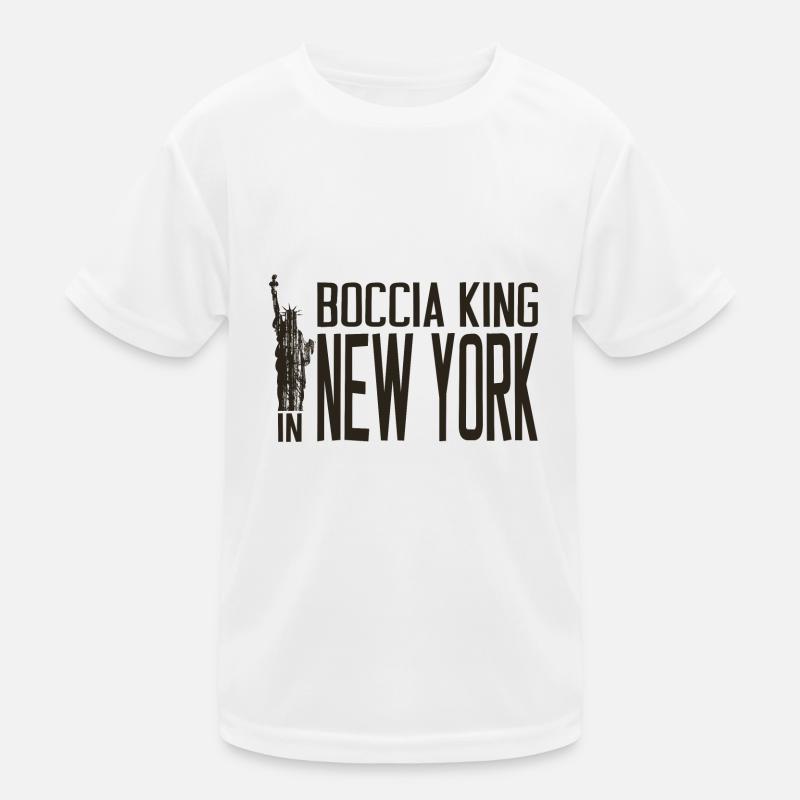 Boccia King à New York T-shirt sport Enfant