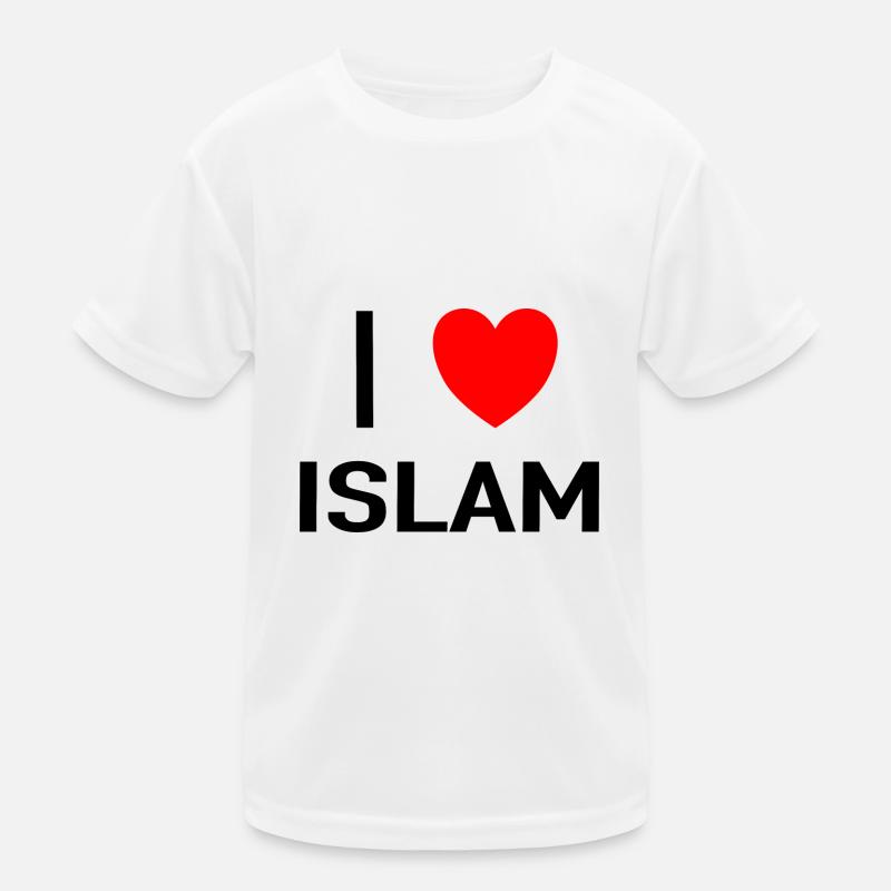J’aime l’islam T-shirt sport Enfant