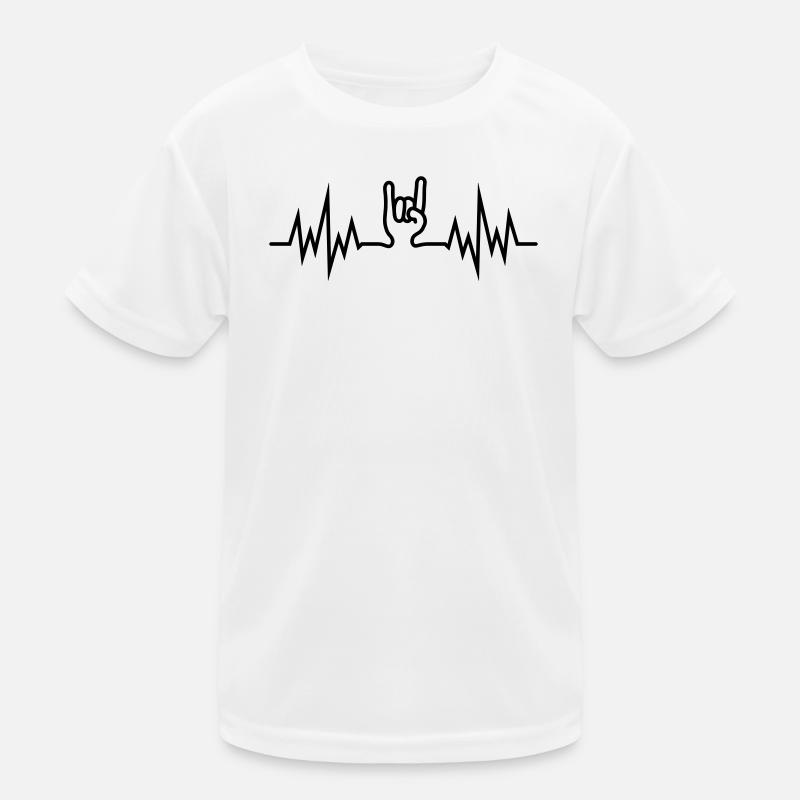 heavy_metal_hand T-shirt sport Enfant