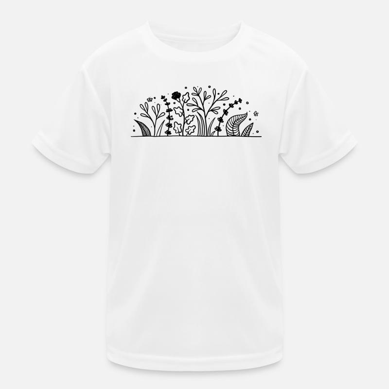 Pflanzen Kinder Funktions-T-Shirt