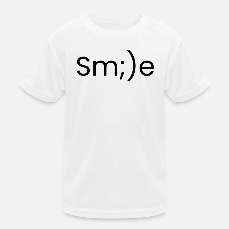 Remember to smile Kids Functional T-Shirt