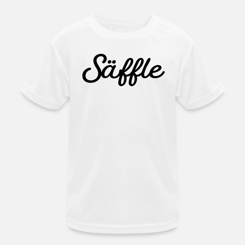 Säffle schwarz Kinder Funktions-T-Shirt