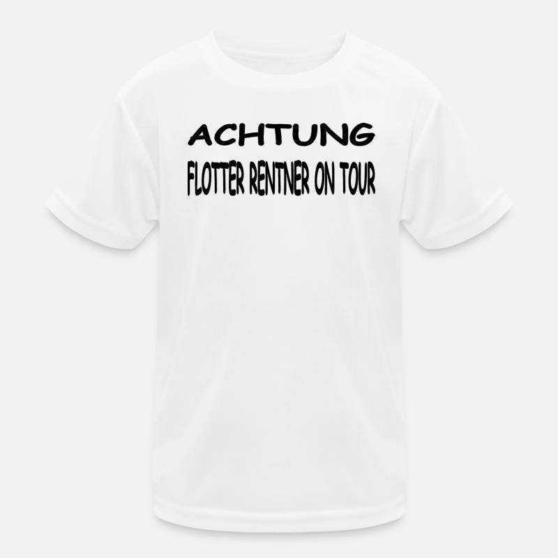 Rentner Kinder Funktions-T-Shirt