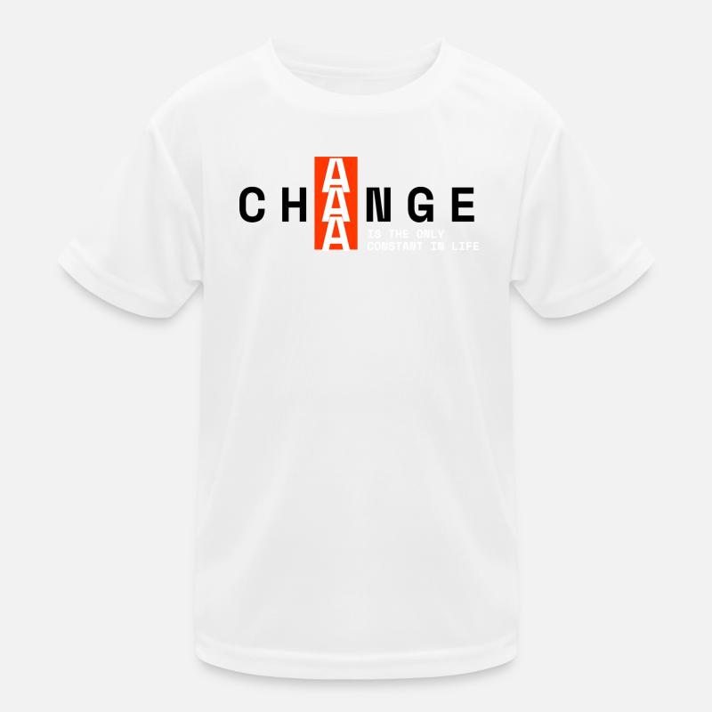 CHANGEMENT – Conception minimale T-shirt sport Enfant