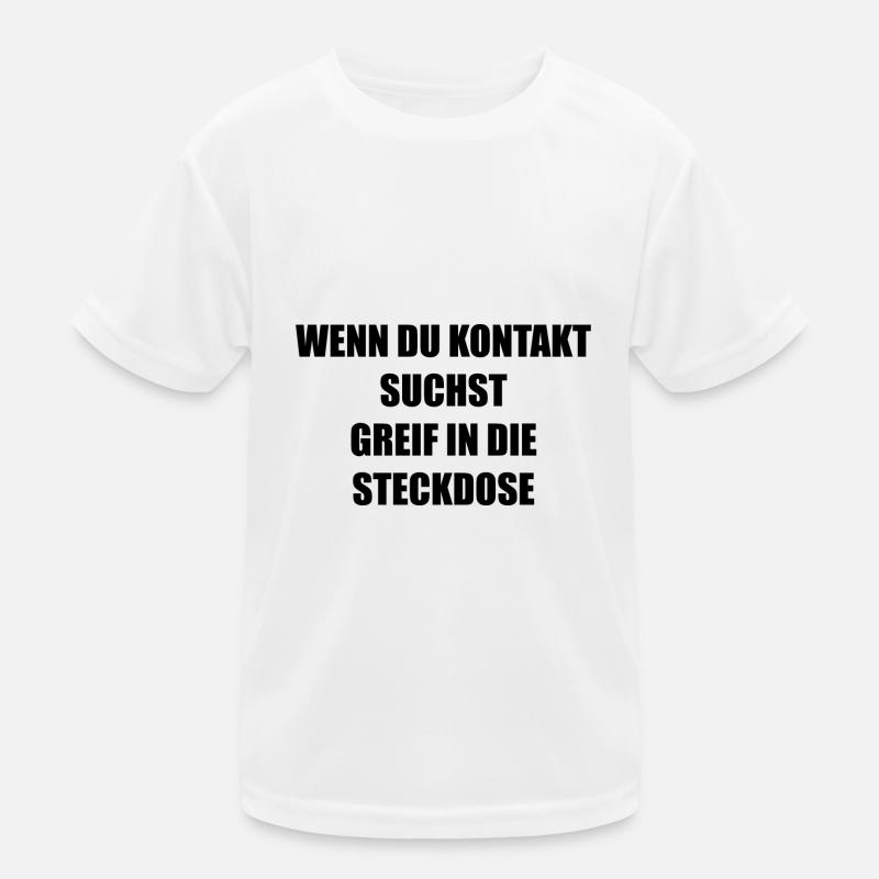 Lustige Sprüche Spruch Kinder Funktions-T-Shirt