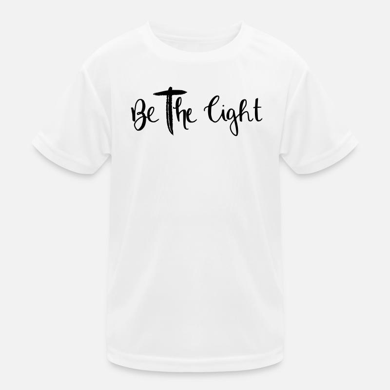 be the light Kinder Funktions-T-Shirt