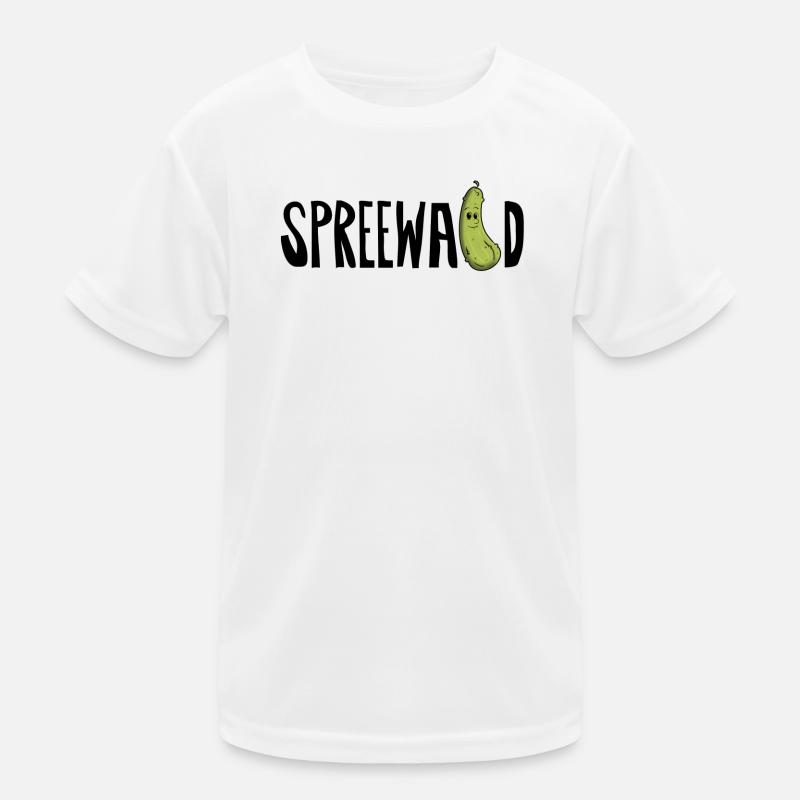 Spreewald Gurke Kinder Funktions-T-Shirt