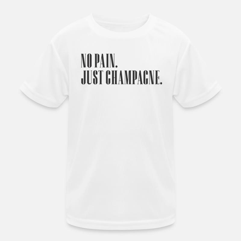 no pain. just... Kinder Funktions-T-Shirt