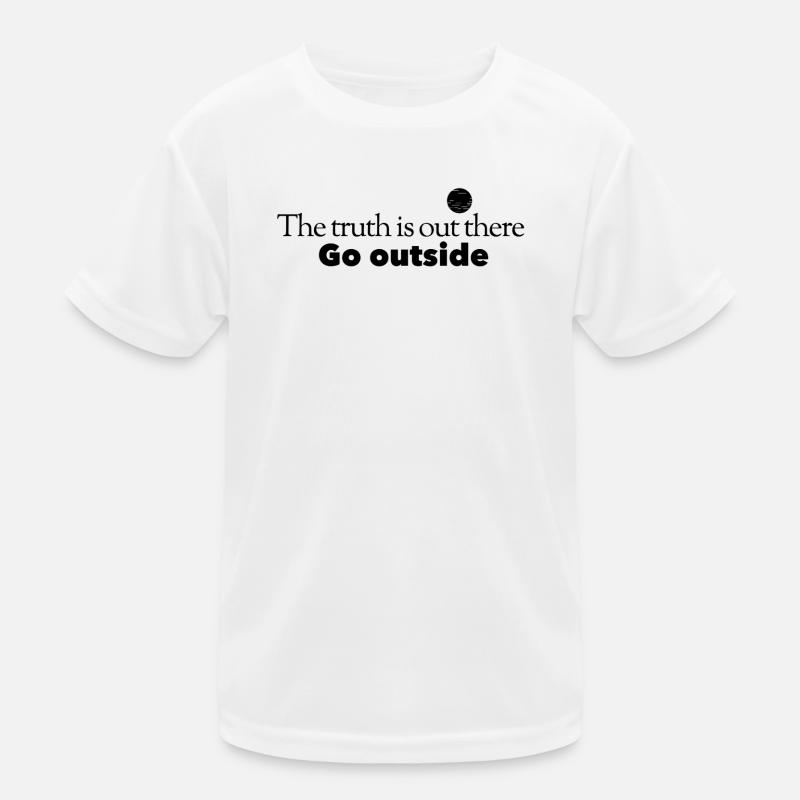 Go outside Kids Functional T-Shirt