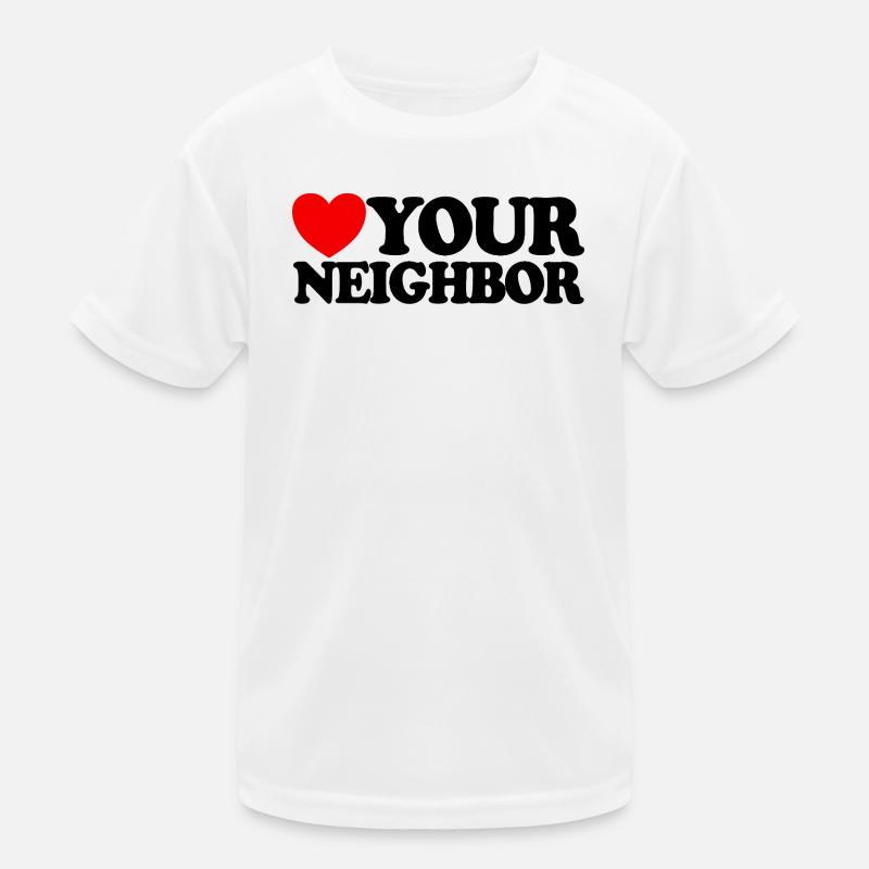 Nächstenliebe – Christlicher Glaube – Jesus Kinder Funktions-T-Shirt