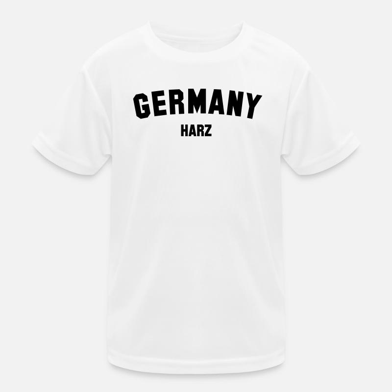 HARZ Germany - Deutschland Kinder Funktions-T-Shirt