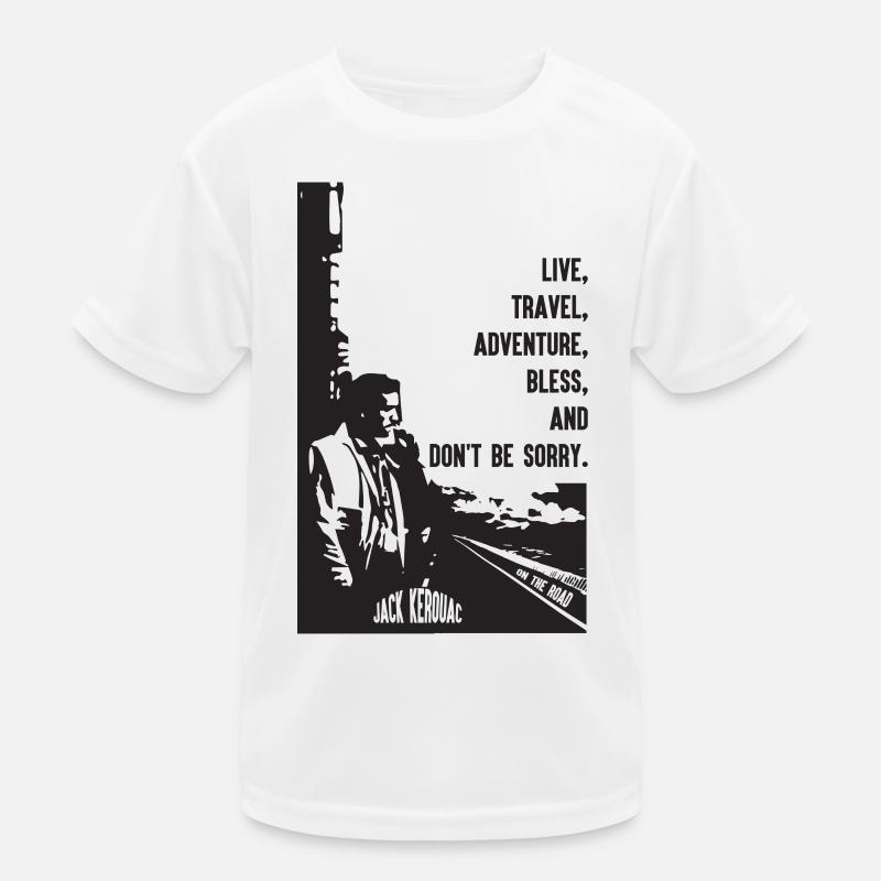 JACK KEROUAC Kinder Funktions-T-Shirt