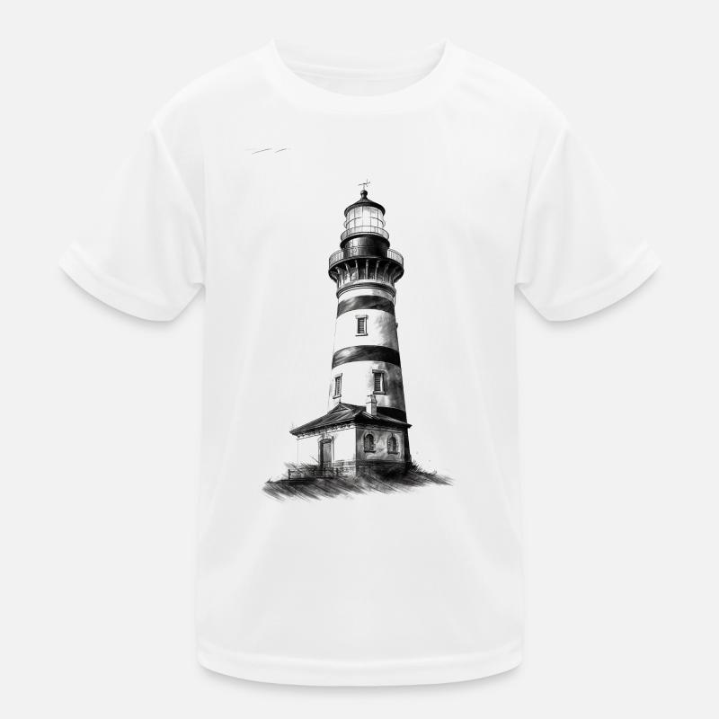 Conception de phare pour l’auto-conception T-shirt sport Enfant