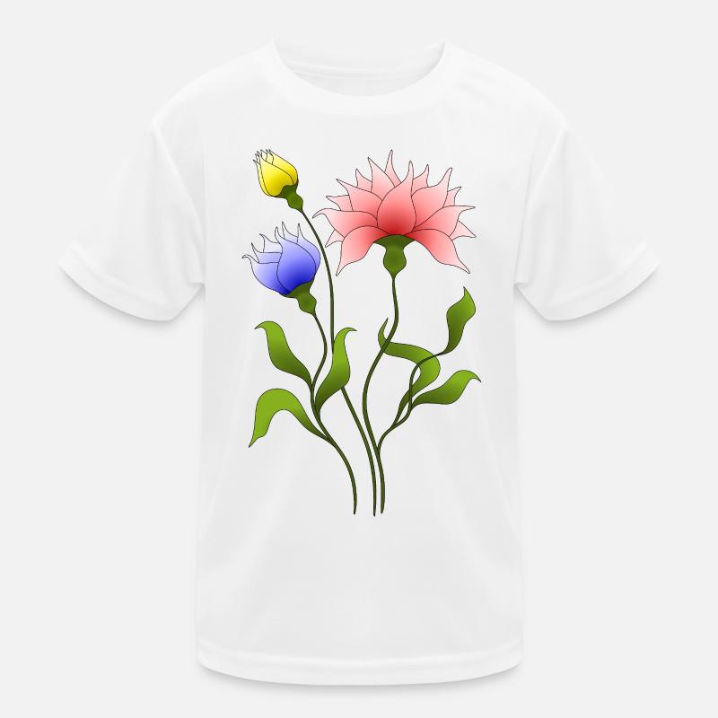 Fleur T-shirt sport Enfant