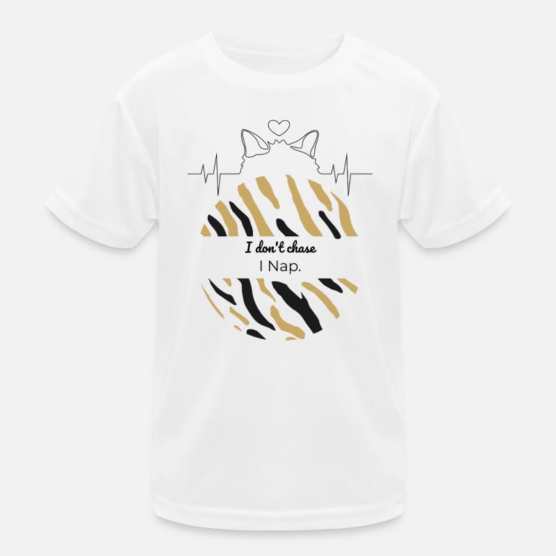 Tiger Stripe Semicircle Kids Functional T-Shirt