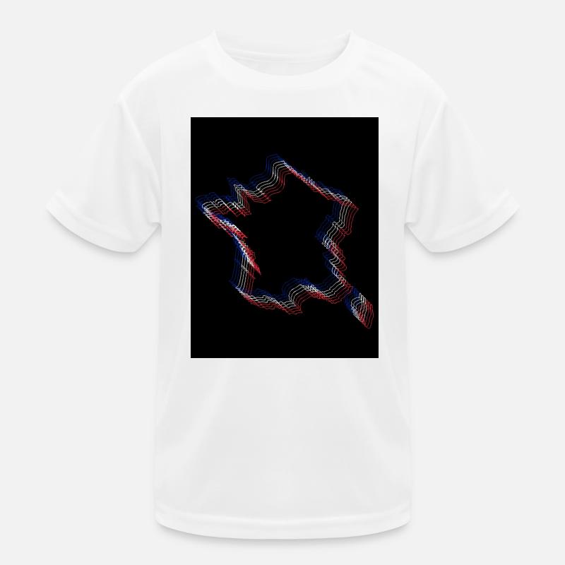 Frankreich Kinder Funktions-T-Shirt