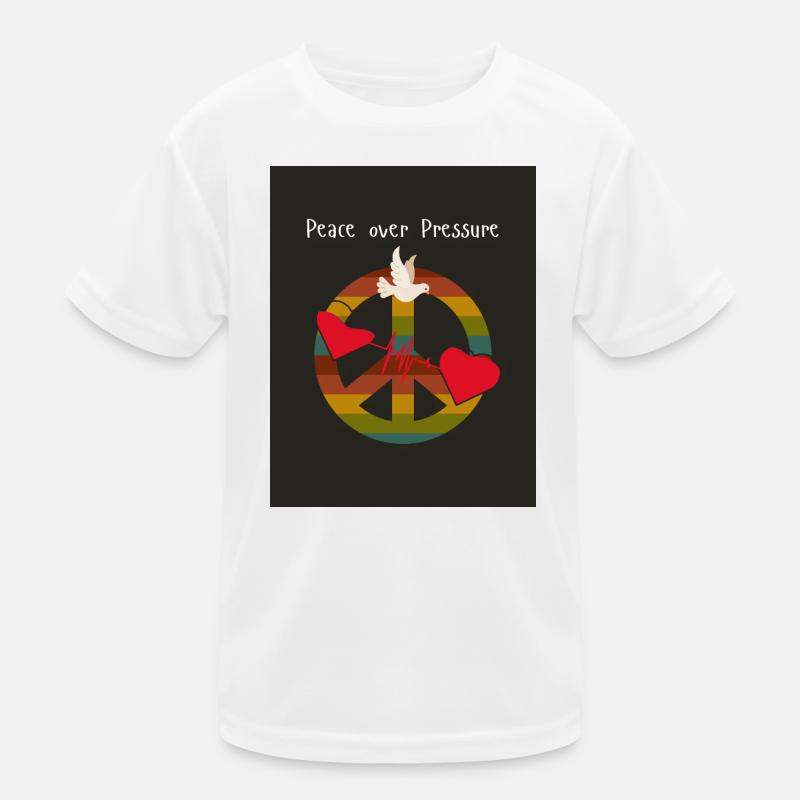 Peace_over_Pressure T-shirt sport Enfant