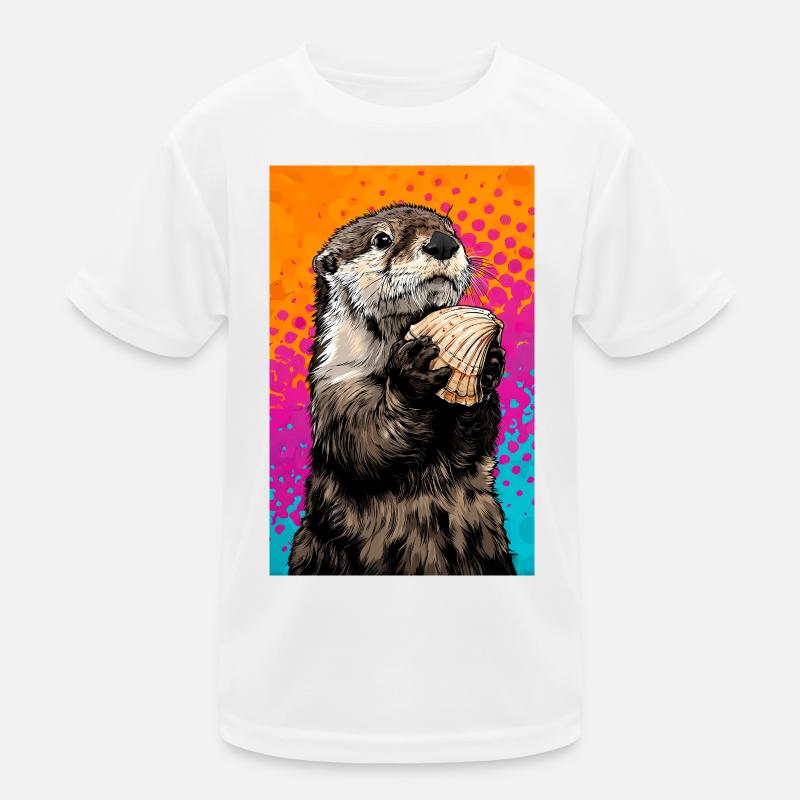 otter Kids Functional T-Shirt