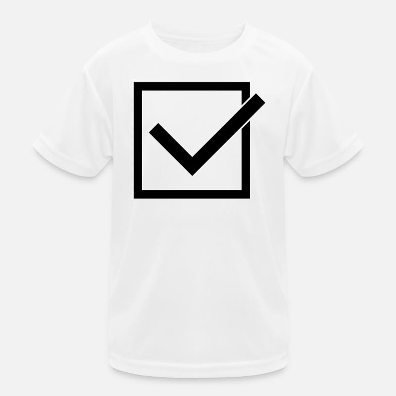 Check Kids Functional T-Shirt