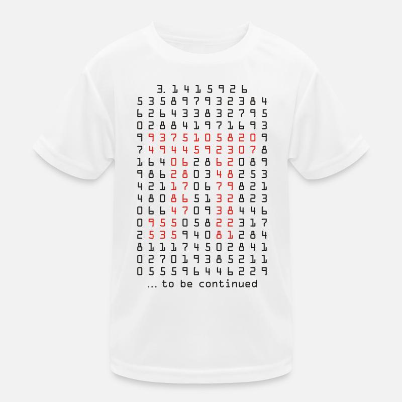 pi - 3.14159265 - nerd - mathématiques T-shirt sport Enfant