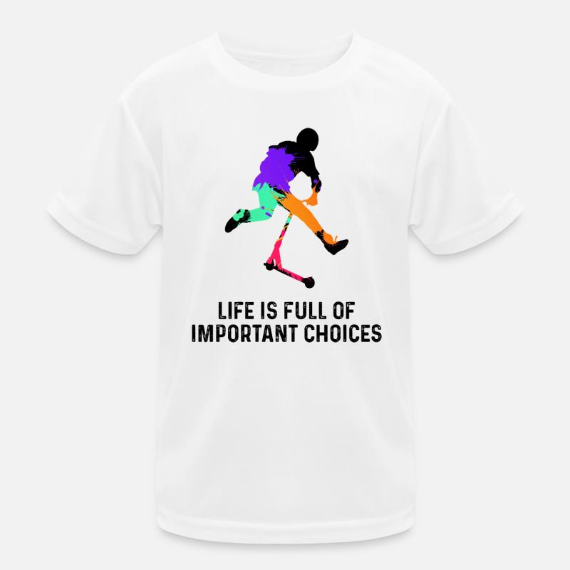 Freestyle-Roller Kinder Funktions-T-Shirt