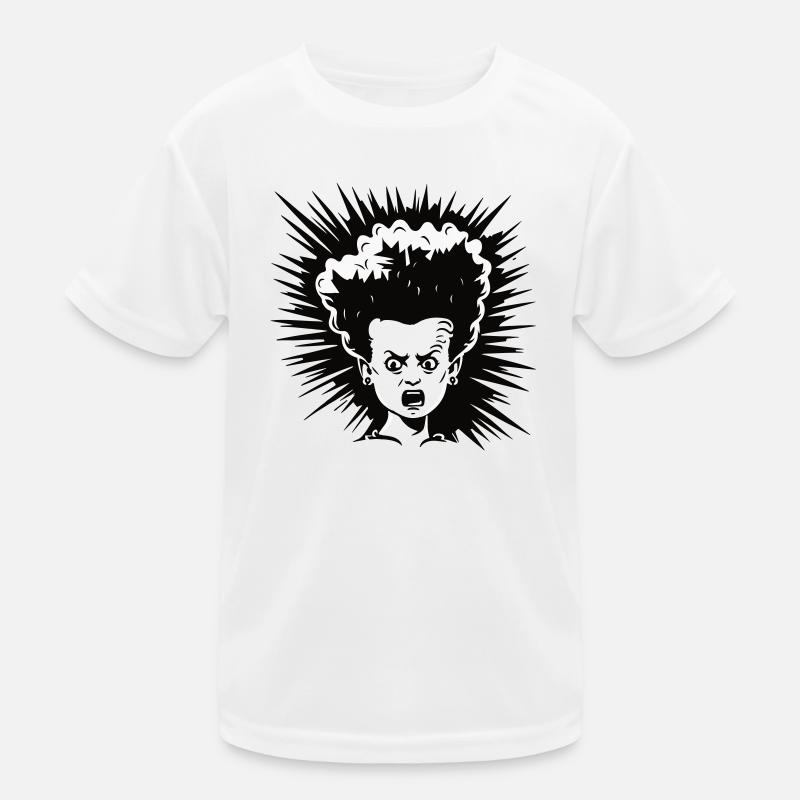 Expression choquée T-shirt sport Enfant