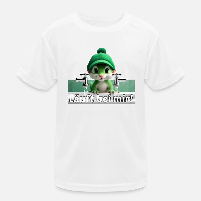 Animal vert T-shirt sport Enfant