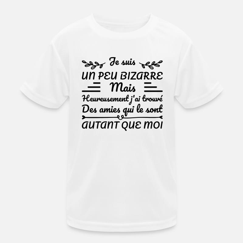 Ich bin ein bisschen komisch Kinder Funktions-T-Shirt