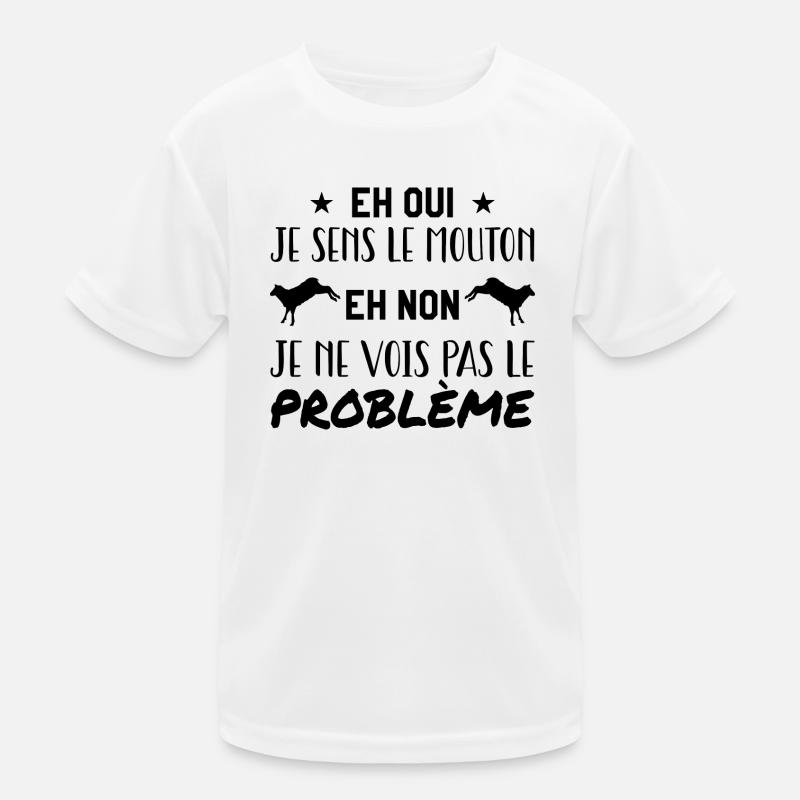 Ich rieche die Schafe - nein, ich sehe das Problem nicht Kinder Funktions-T-Shirt