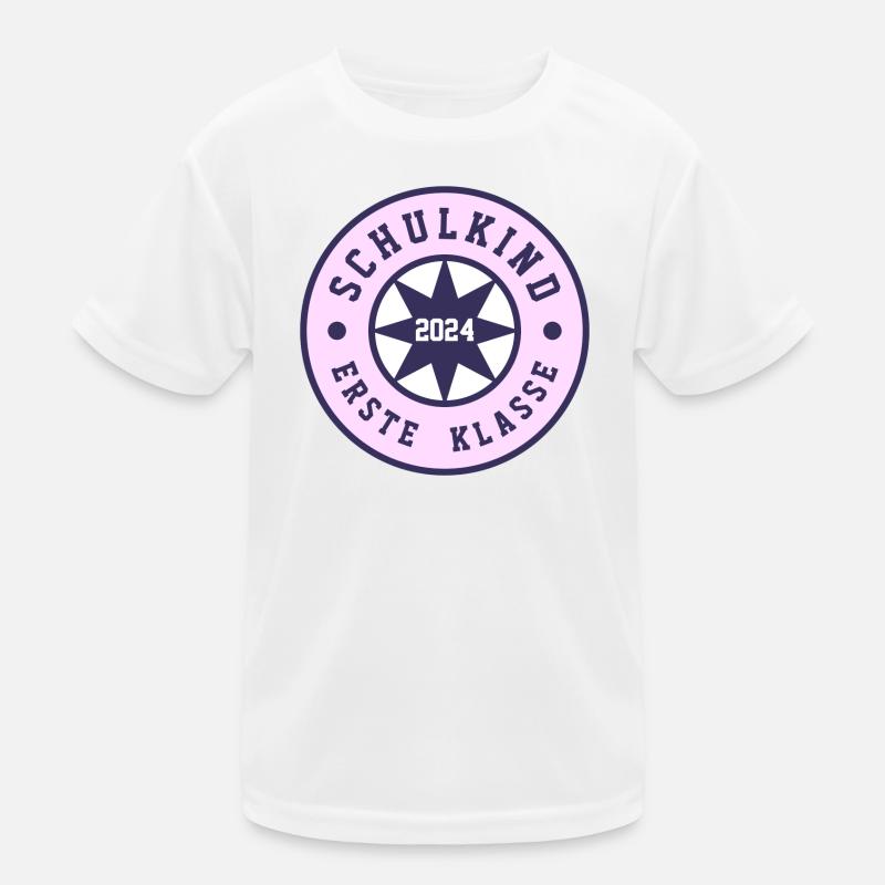 SCHULKIND ERSTE KLASSE 2024 - EINSCHULUNG 2024 Kinder Funktions-T-Shirt