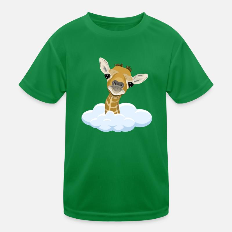 Giraffe Kinder Funktions-T-Shirt