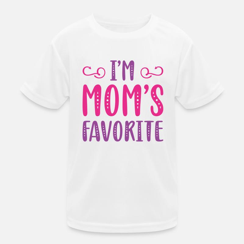I’m Mom’s Favorite Kids Functional T-Shirt