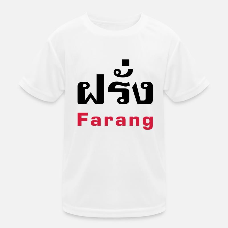 Farang / thaï pour Occidental T-shirt sport Enfant
