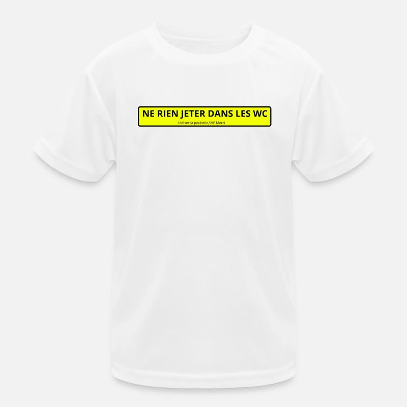 Don't throw anything away Kids Functional T-Shirt