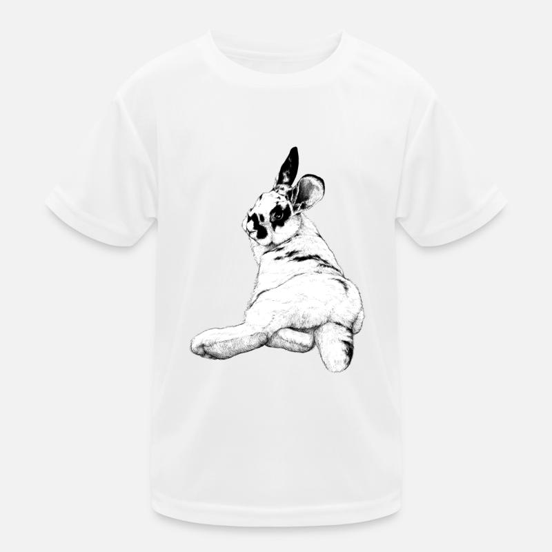 cute rabbit Kids Functional T-Shirt