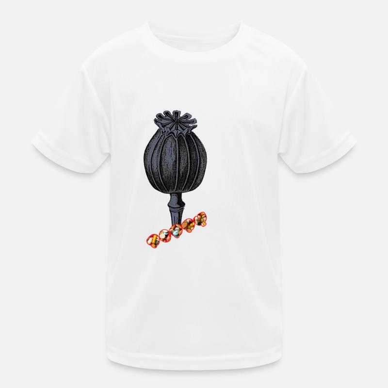 Poppy Kinder Funktions-T-Shirt