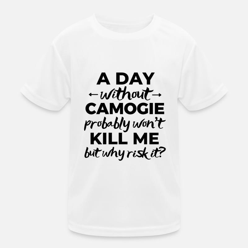 A day without camogie probably won't kill me. Kids Functional T-Shirt