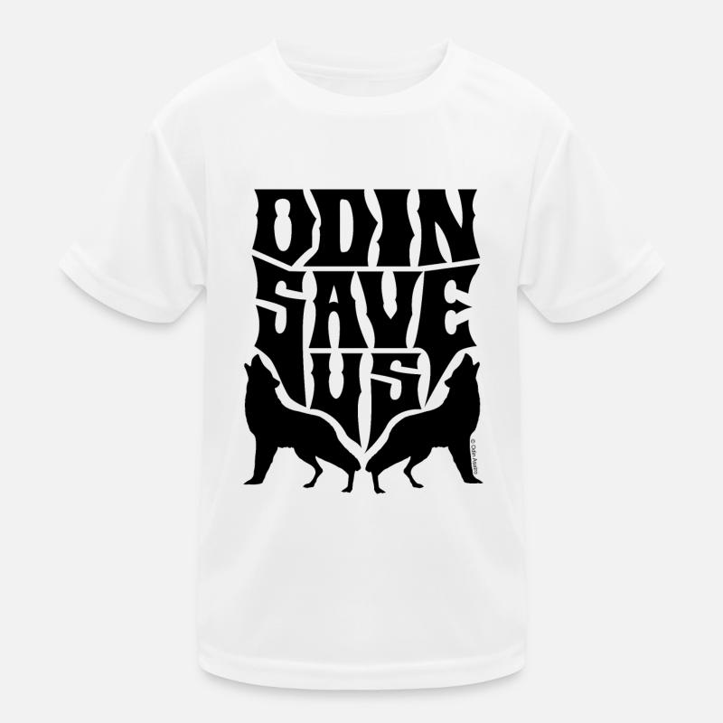 ODIN SAVE US (Wolves) Kids Functional T-Shirt