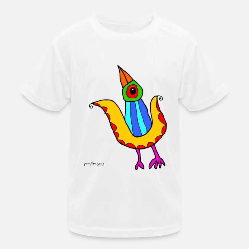 Vogel 9 Kinder Funktions-T-Shirt